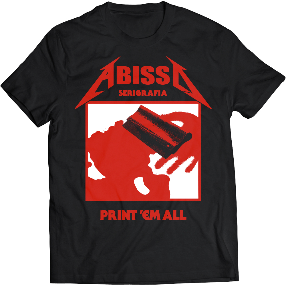 Abisso Print Em All Tshirt